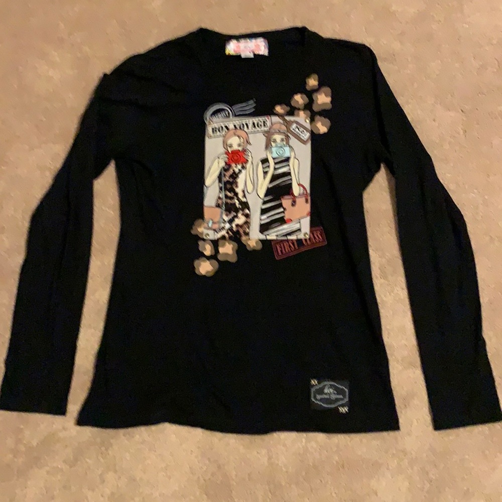 koi Limited Edition Black Bon Voyage Long Sleeve